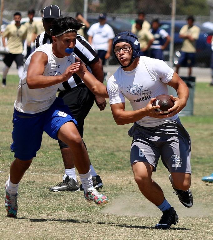 Schools from all over Socal were on hand  for the passing tournament.