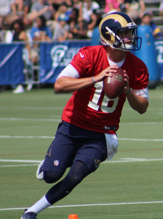 Number one overall pick -Quarterback Jared Goff 