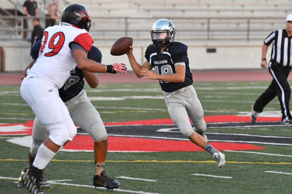 CV quarterback, Cole Doyle, is only a sophomore. (Photo by Doug Brown)