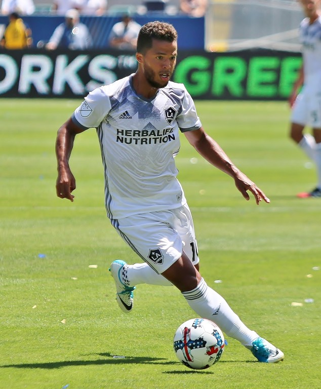 No magic from Giovani dos Santos in the loss to Seattle. (Photo by Duane Barker)